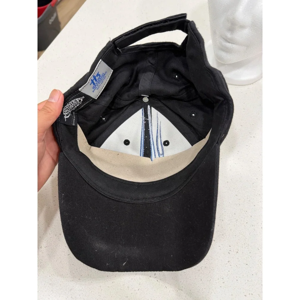 Monster Garage‎ Flame Racing Baseball Cap Black Blue Adult Men One Size